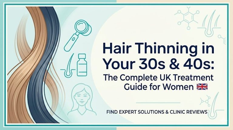 Hair Thinning in Your 30s and 40s: The Complete UK Treatment Guide for Women